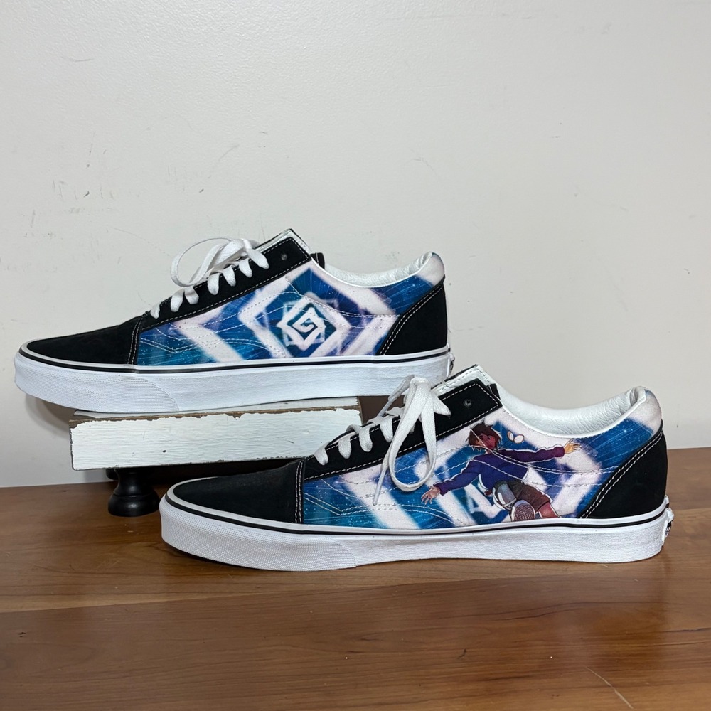 Karl Jacobs x Vans Old Skool Dream SMP Skate Shoes Mens 13 Black Blue White